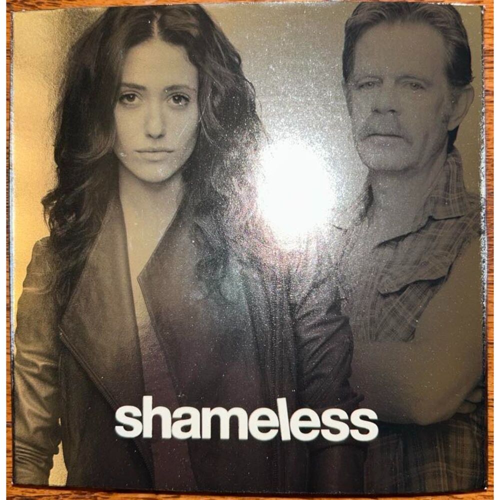 Shameless: Season 3 William H. Macy Emmy Rossum DVD foil packaging